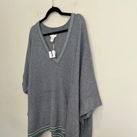 NWT House of Harlow 1960 Poncho Size -OSFM - Picture 7 of 12